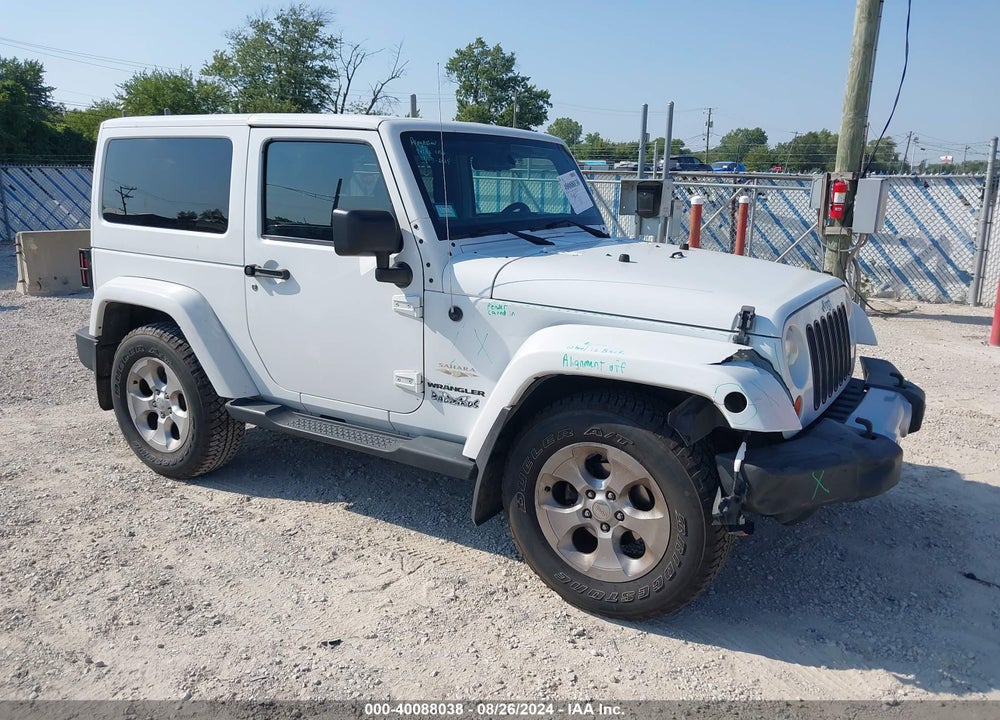 2013 JEEP WRANGLER SAHARA VIN: 1C4AJWBG3DL537173