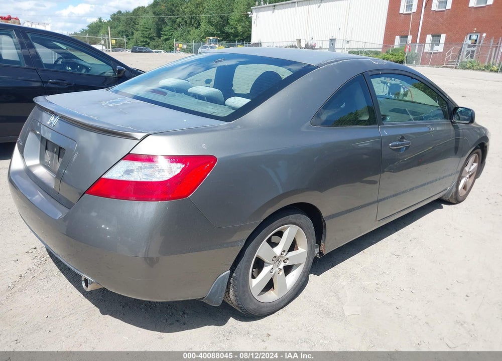 2007 HONDA CIVIC EX VIN: 2HGFG12897H572318
