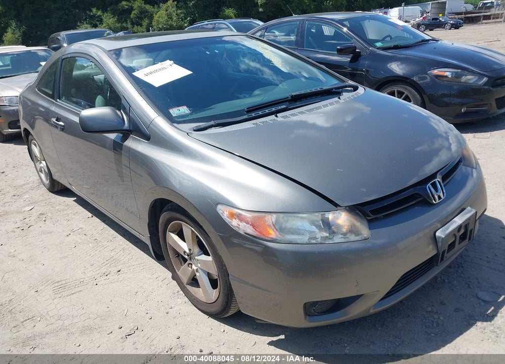 2007 HONDA CIVIC EX VIN: 2HGFG12897H572318