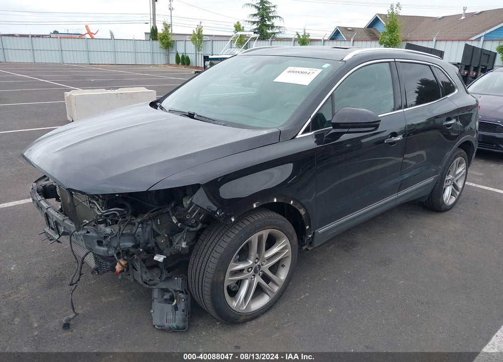2019 LINCOLN MKC RESERVE VIN: 5LMTJ3DH3KUL39772