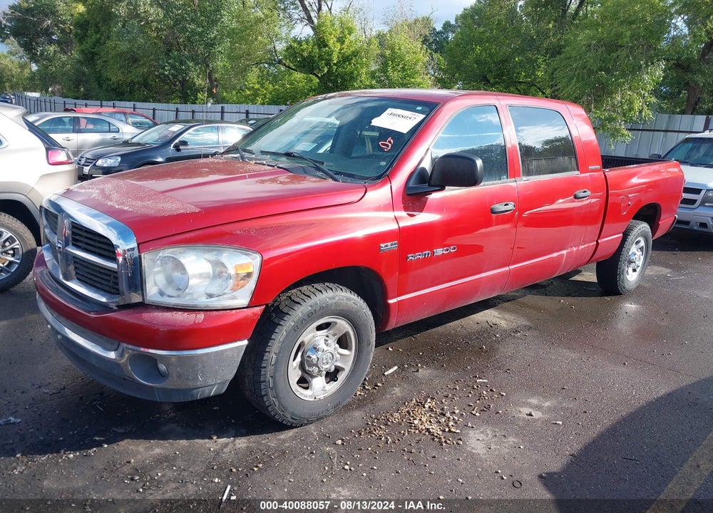 2007 DODGE RAM 1500 SLT VIN: 3D7KR19D97G720774