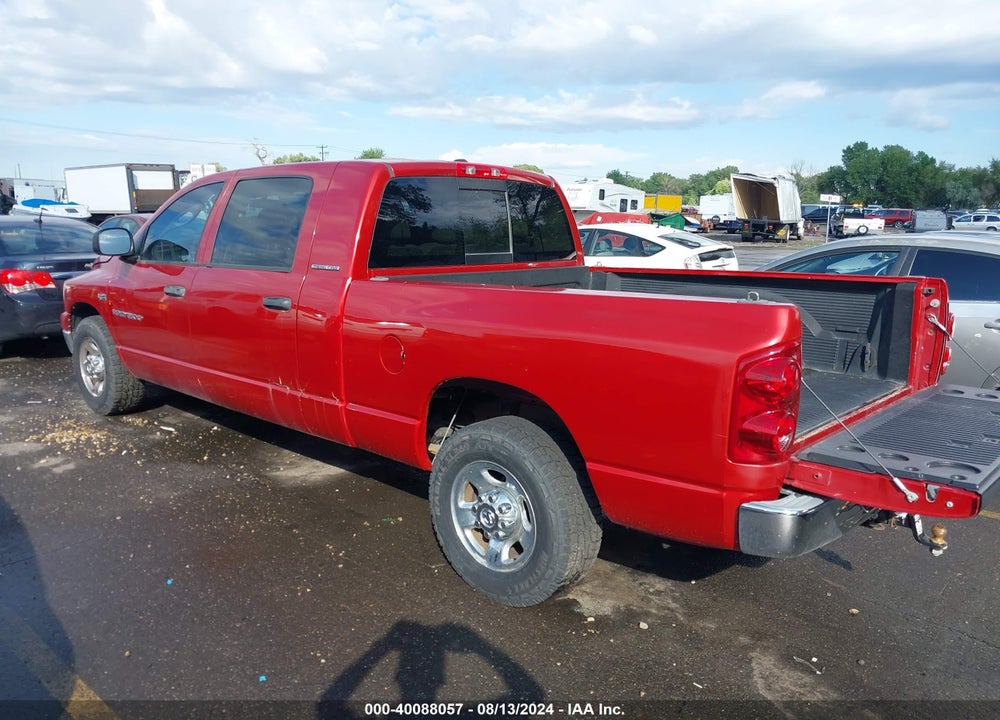 2007 DODGE RAM 1500 SLT VIN: 3D7KR19D97G720774