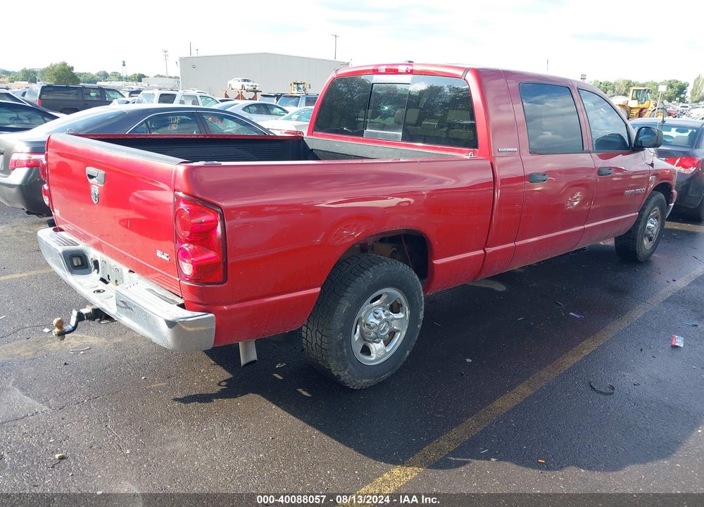 2007 DODGE RAM 1500 SLT VIN: 3D7KR19D97G720774