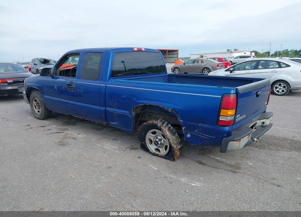 2004 GMC SIERRA 1500 VIN: 1GTEC19X64Z190519