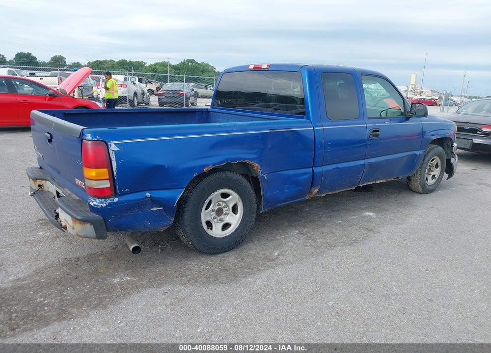 2004 GMC SIERRA 1500 VIN: 1GTEC19X64Z190519