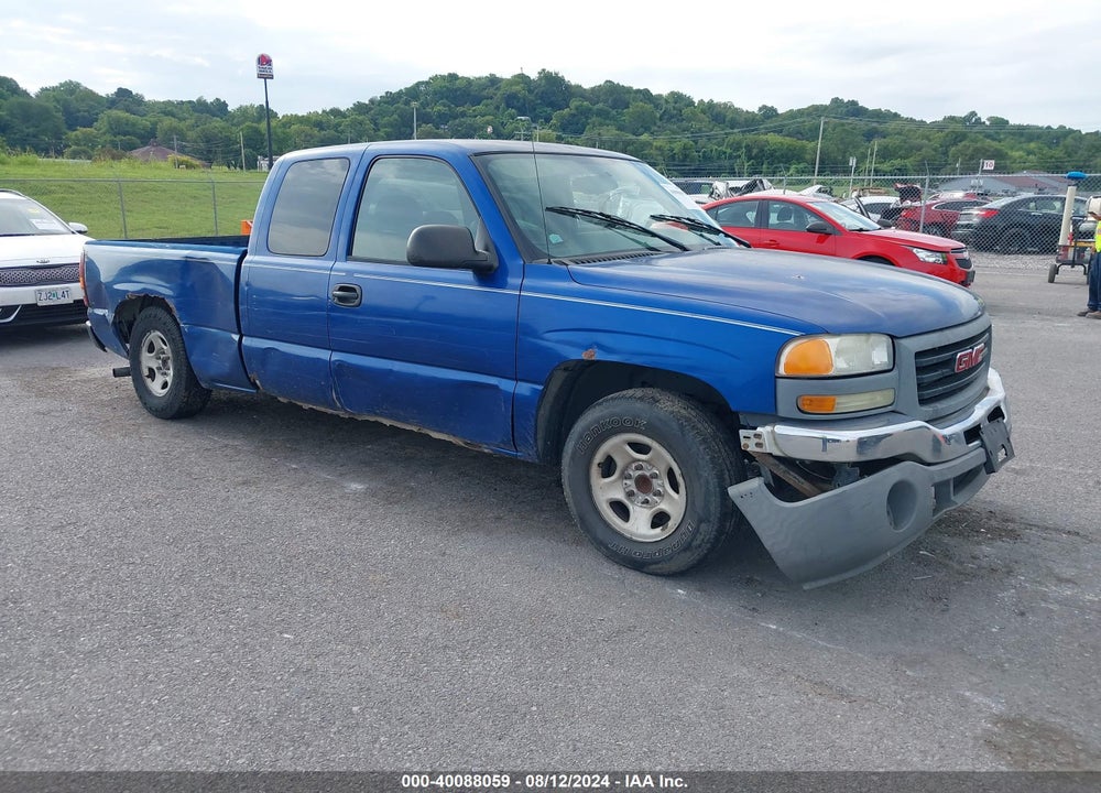2004 GMC SIERRA 1500 VIN: 1GTEC19X64Z190519