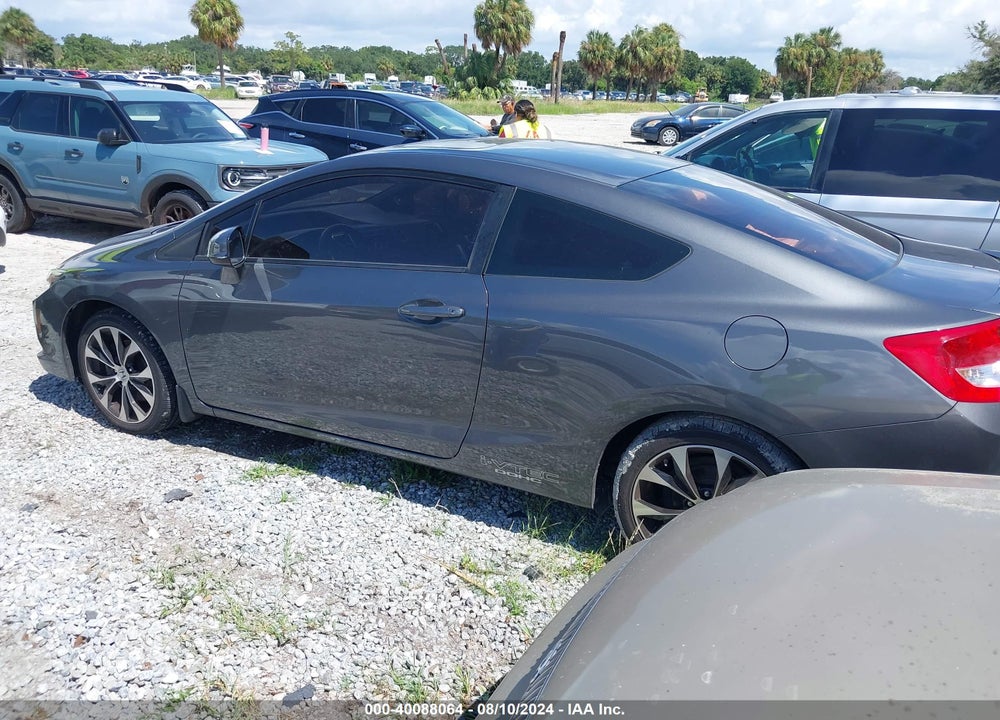 2013 HONDA CIVIC SI VIN: 2HGFG4A58DH705848