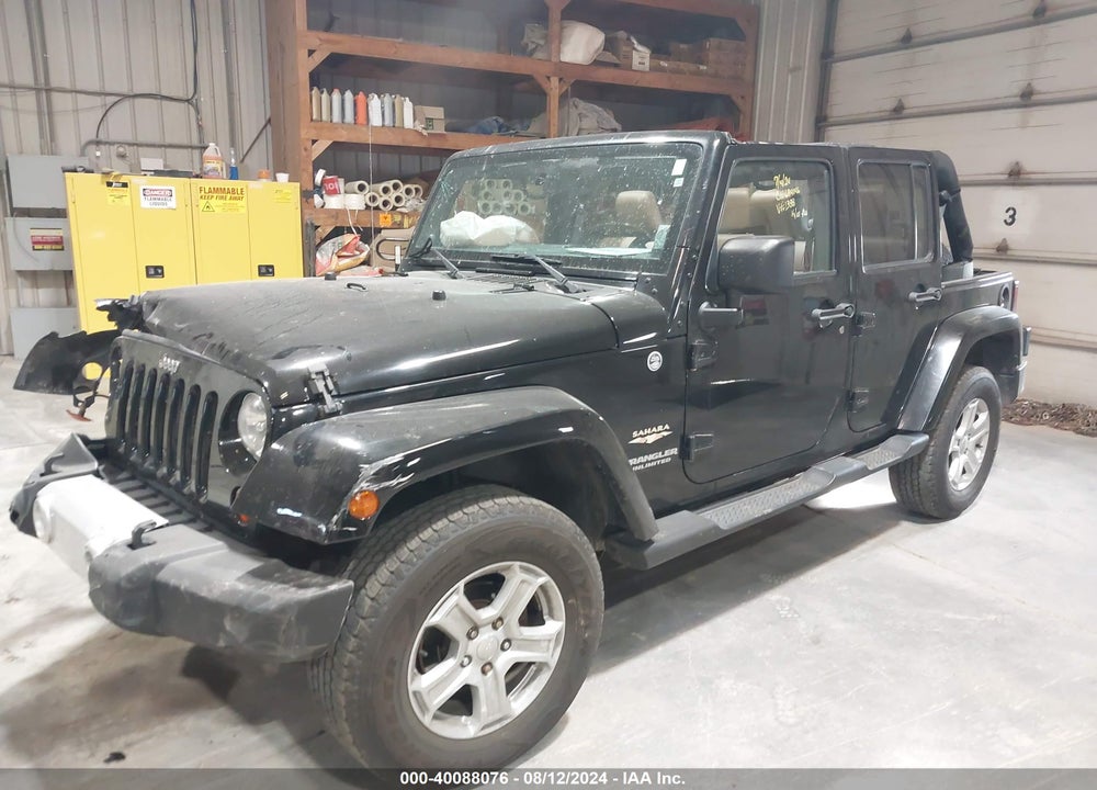 2012 JEEP WRANGLER UNLIMITED SAHARA VIN: 1C4BJWEG6CL121388
