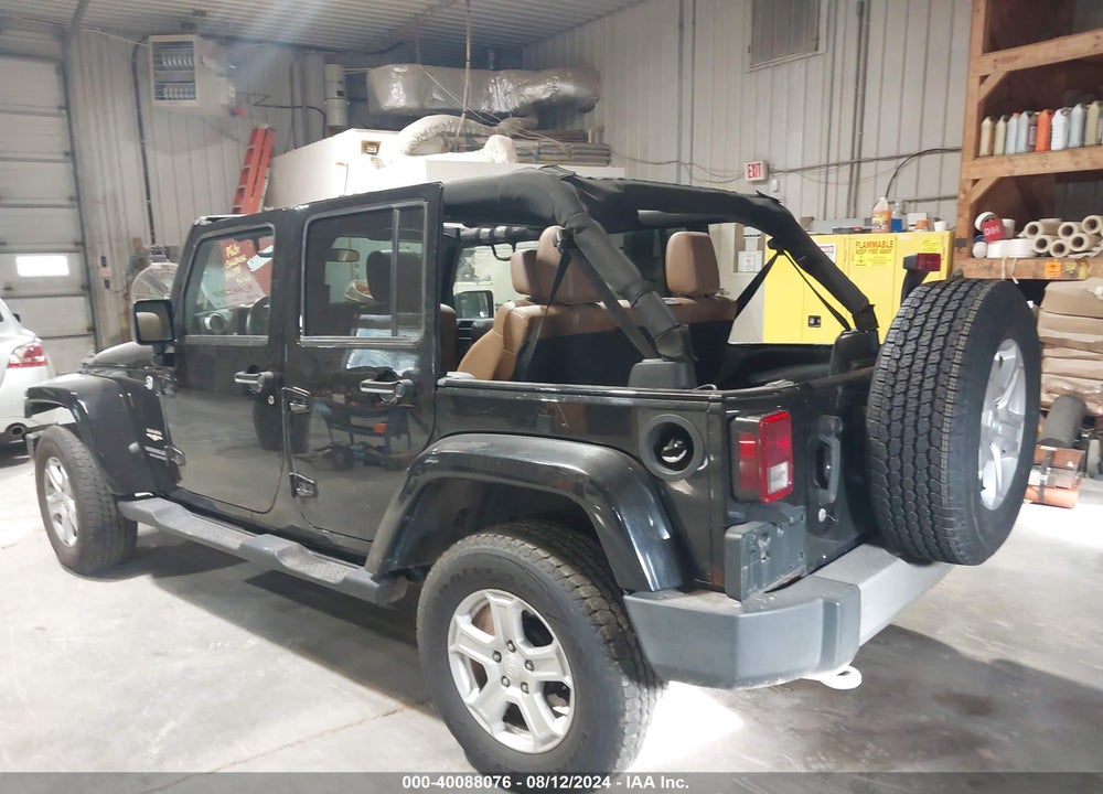 2012 JEEP WRANGLER UNLIMITED SAHARA VIN: 1C4BJWEG6CL121388