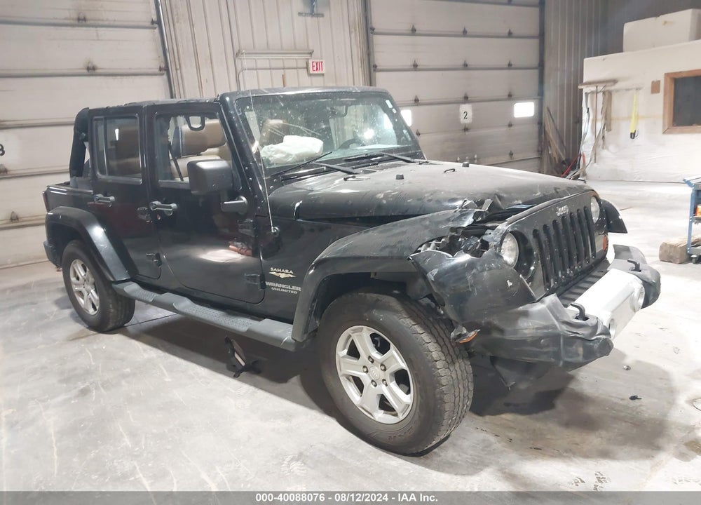 2012 JEEP WRANGLER UNLIMITED SAHARA VIN: 1C4BJWEG6CL121388