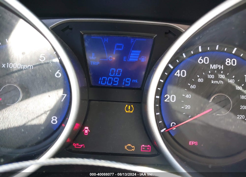 2012 HYUNDAI TUCSON GLS VIN: KM8JU3AC1CU513365