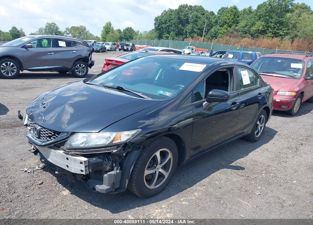 2015 HONDA CIVIC SE VIN: 19XFB2F7XFE226339