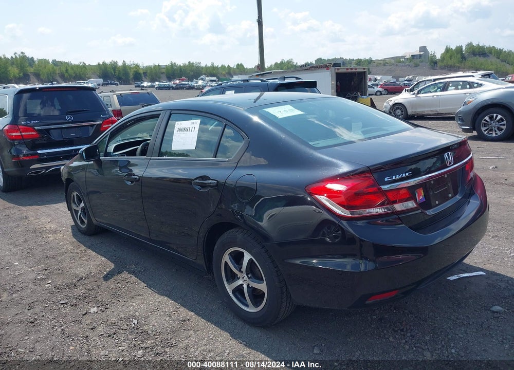 2015 HONDA CIVIC SE VIN: 19XFB2F7XFE226339