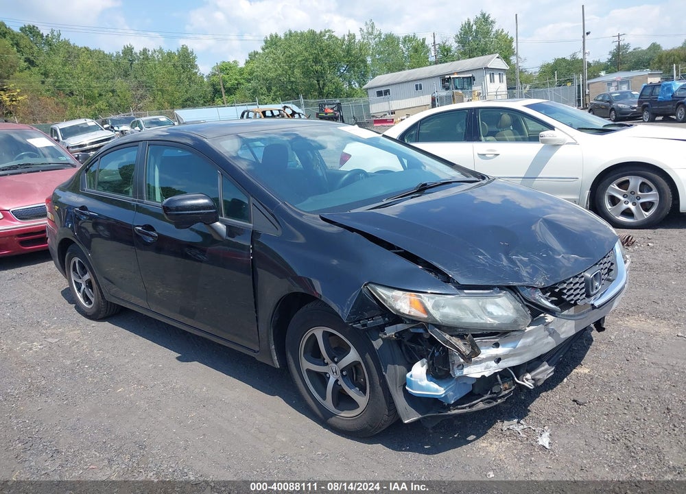 2015 HONDA CIVIC SE VIN: 19XFB2F7XFE226339