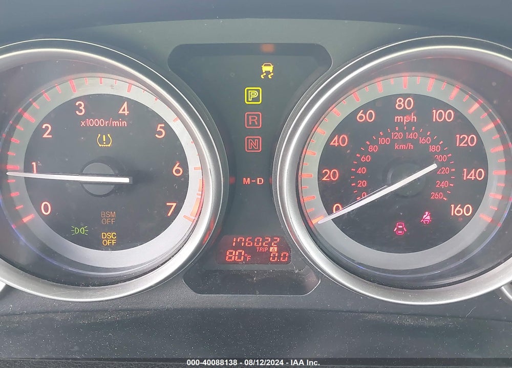 2010 MAZDA 6 VIN: 1YVHZ8CH6A5M55071