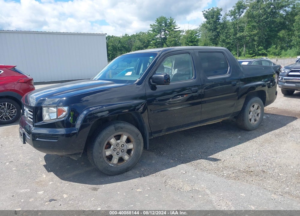 2008 HONDA RIDGELINE RTL VIN: 2HJYK16568H538257