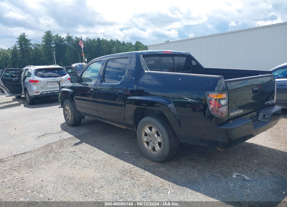 2008 HONDA RIDGELINE RTL VIN: 2HJYK16568H538257