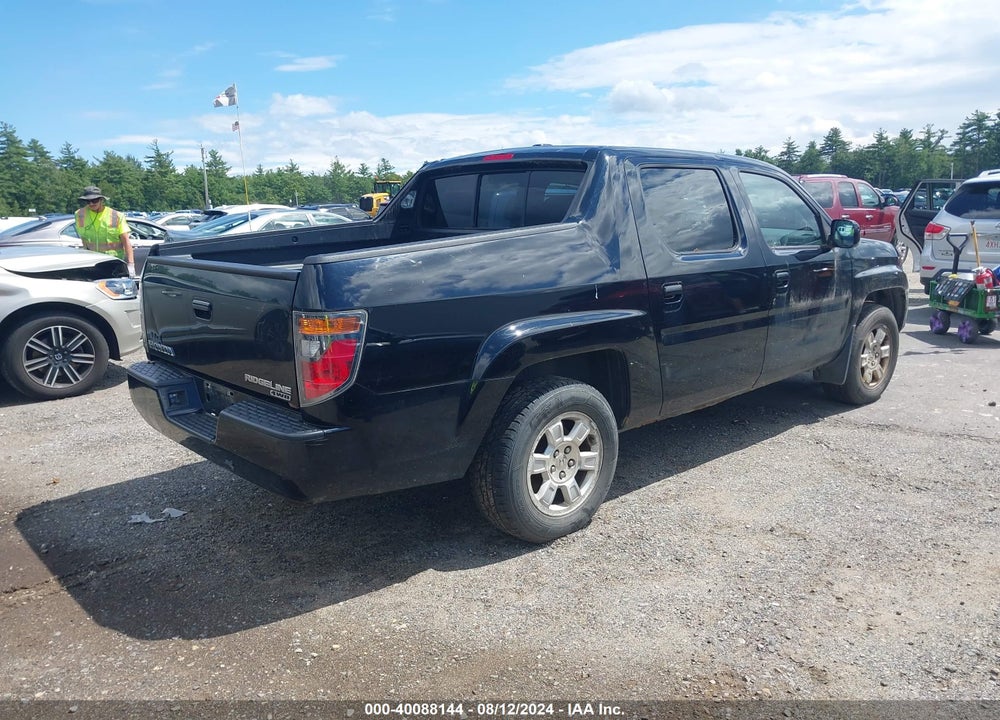 2008 HONDA RIDGELINE RTL VIN: 2HJYK16568H538257