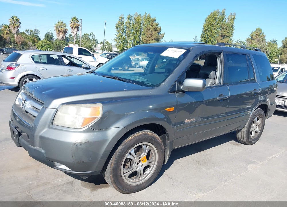 2007 HONDA PILOT EX-L VIN: 5FNYF18787B016161