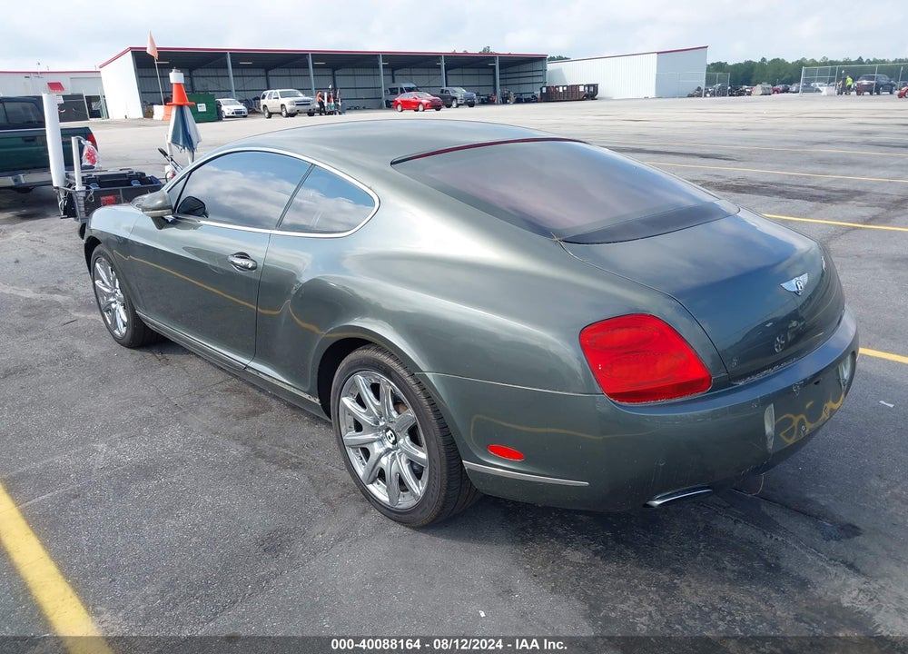 2006 BENTLEY CONTINENTAL GT VIN: SCBCR63W96C038309