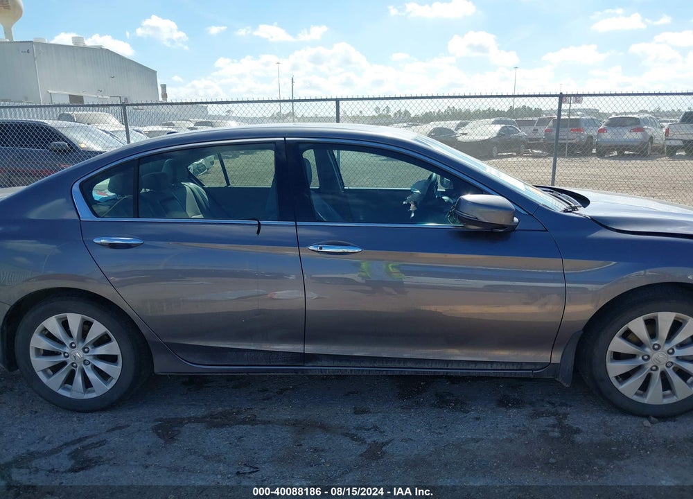 2015 HONDA ACCORD EX-L V-6 VIN: 1HGCR3F86FA021604