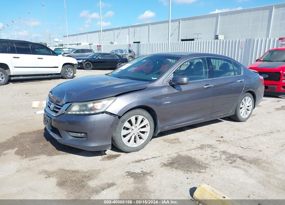 2015 HONDA ACCORD EX-L V-6 VIN: 1HGCR3F86FA021604