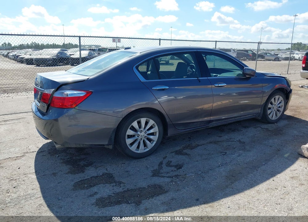 2015 HONDA ACCORD EX-L V-6 VIN: 1HGCR3F86FA021604