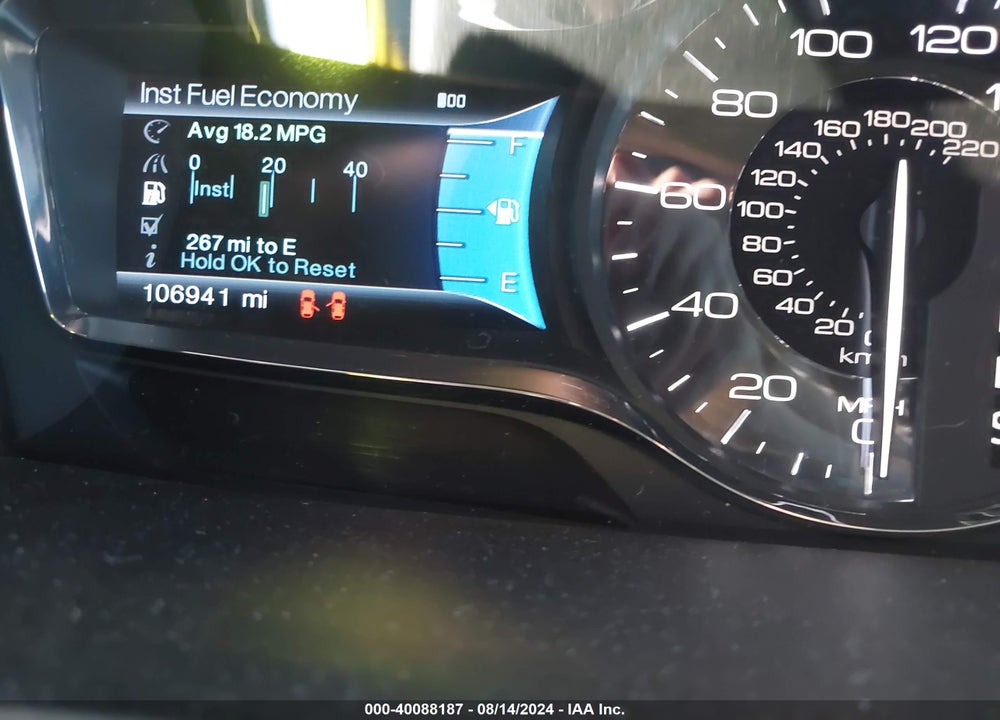 2013 LINCOLN MKX VIN: 2LMDJ6JK7DBL41563