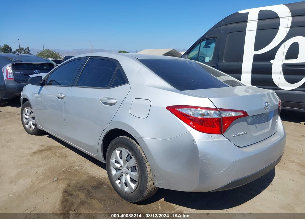 2016 TOYOTA COROLLA LE VIN: 5YFBURHE6GP515053