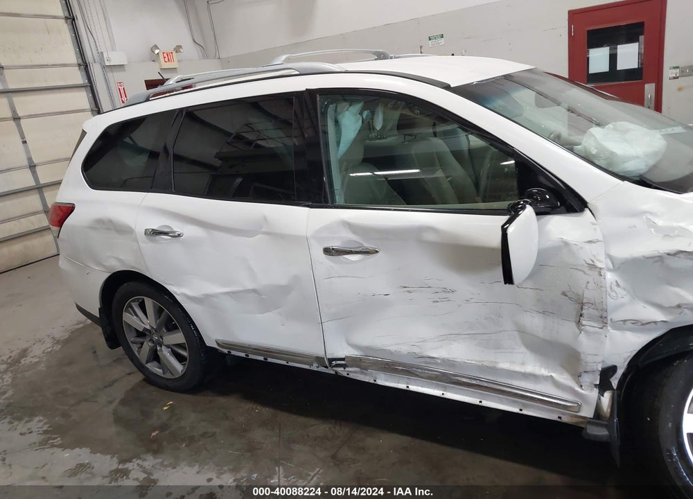 2014 NISSAN PATHFINDER PLATINUM VIN: 5N1AR2MM8EC678659