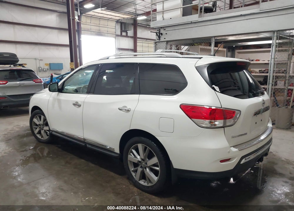 2014 NISSAN PATHFINDER PLATINUM VIN: 5N1AR2MM8EC678659