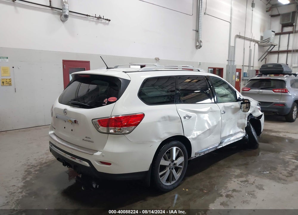 2014 NISSAN PATHFINDER PLATINUM VIN: 5N1AR2MM8EC678659