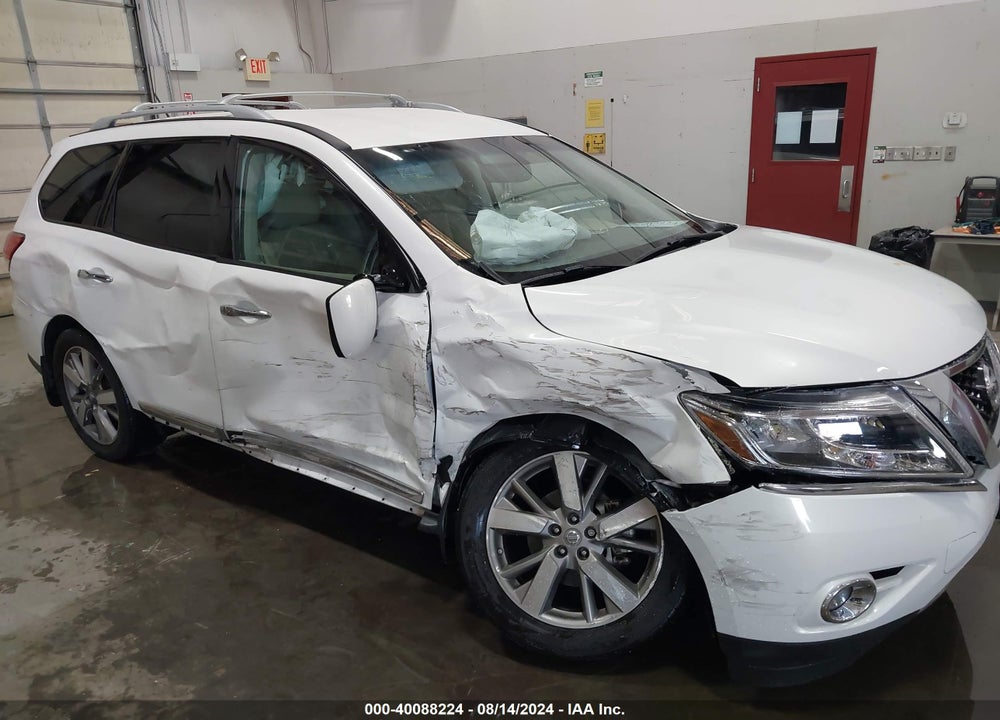 2014 NISSAN PATHFINDER PLATINUM VIN: 5N1AR2MM8EC678659