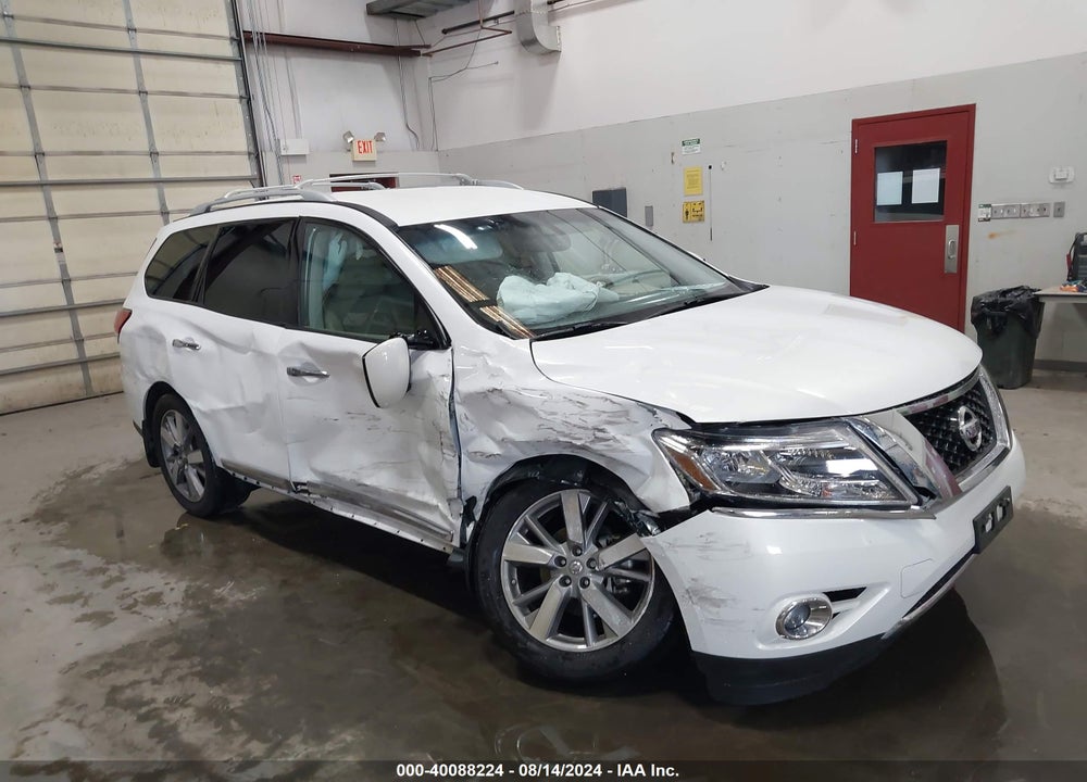 2014 NISSAN PATHFINDER PLATINUM VIN: 5N1AR2MM8EC678659