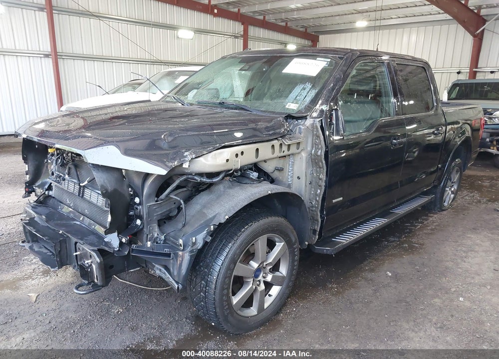 2015 FORD F-150 LARIAT VIN: 1FTEW1EG2FFA19252