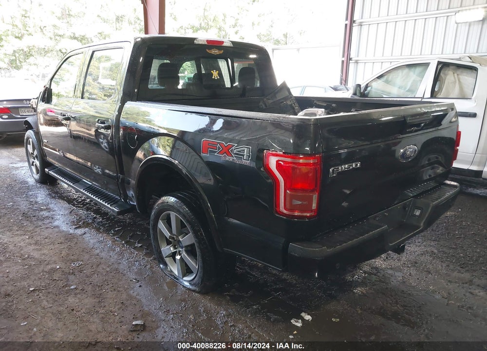 2015 FORD F-150 LARIAT VIN: 1FTEW1EG2FFA19252
