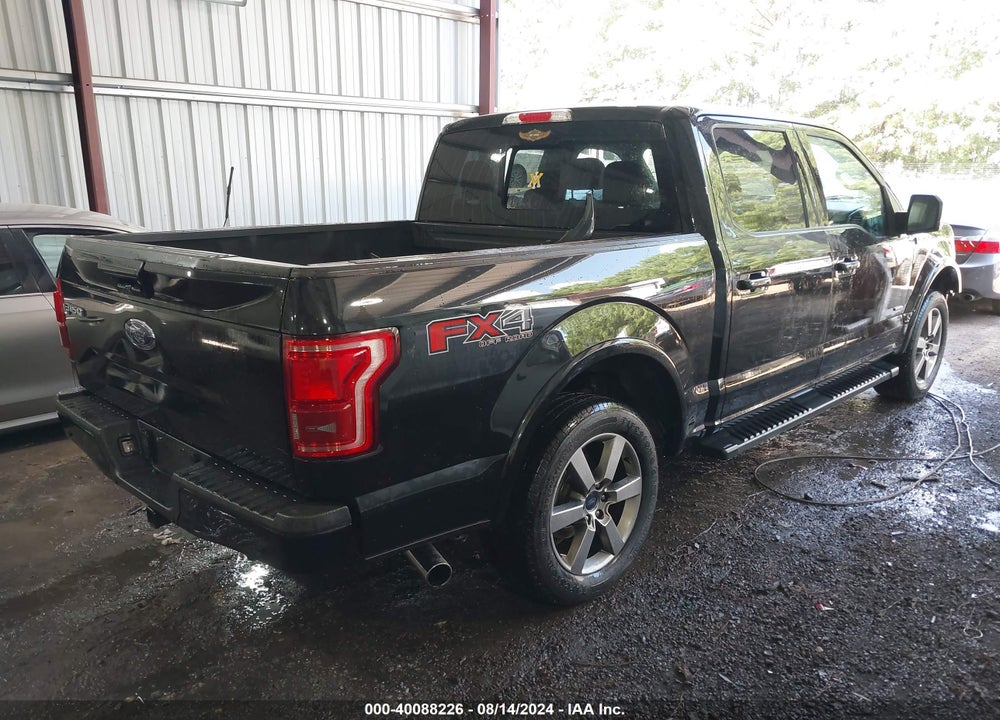 2015 FORD F-150 LARIAT VIN: 1FTEW1EG2FFA19252