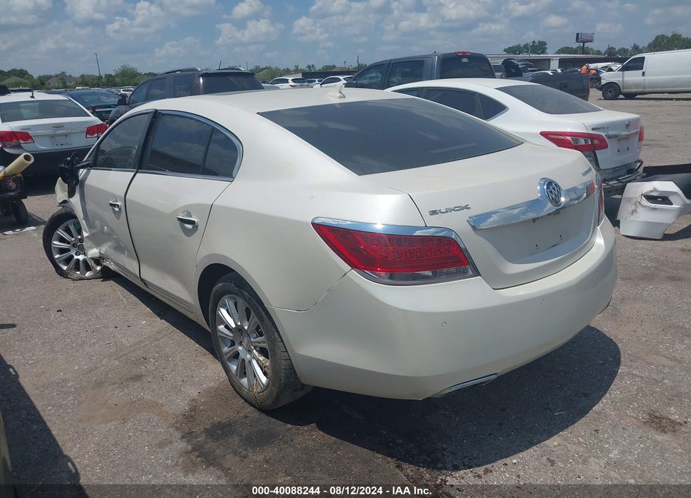 2013 BUICK LACROSSE LEATHER GROUP VIN: 1G4GC5E31DF163809