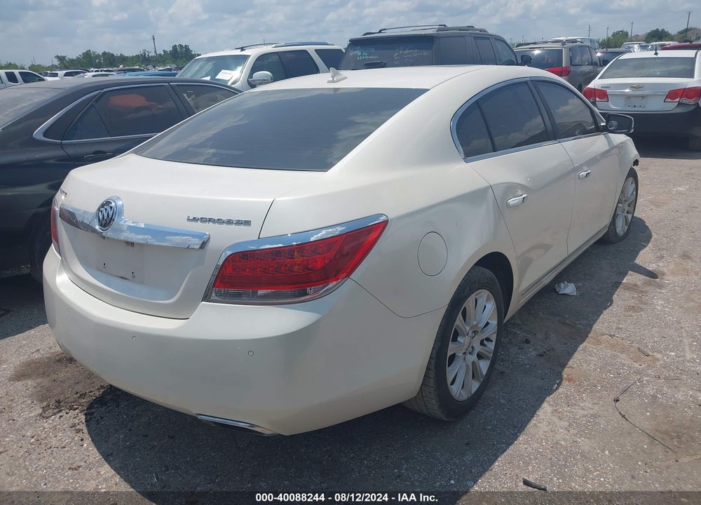 2013 BUICK LACROSSE LEATHER GROUP VIN: 1G4GC5E31DF163809