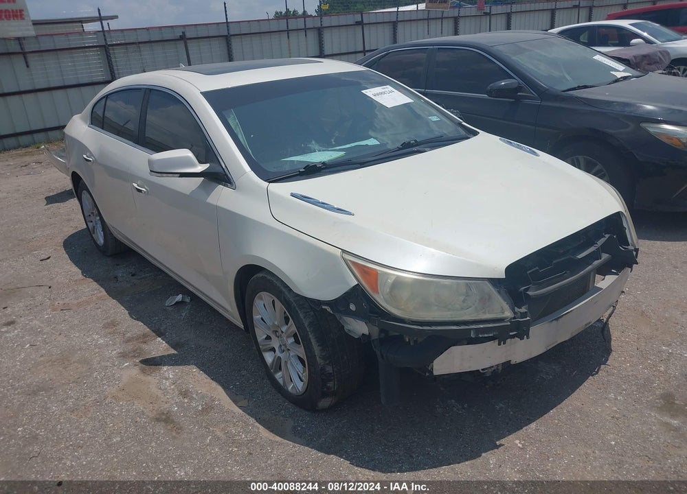 2013 BUICK LACROSSE LEATHER GROUP VIN: 1G4GC5E31DF163809