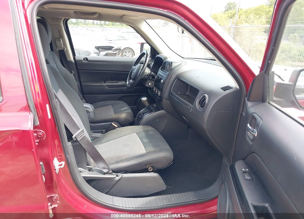 2012 JEEP PATRIOT LATITUDE VIN: 1C4NJPFA0CD626527