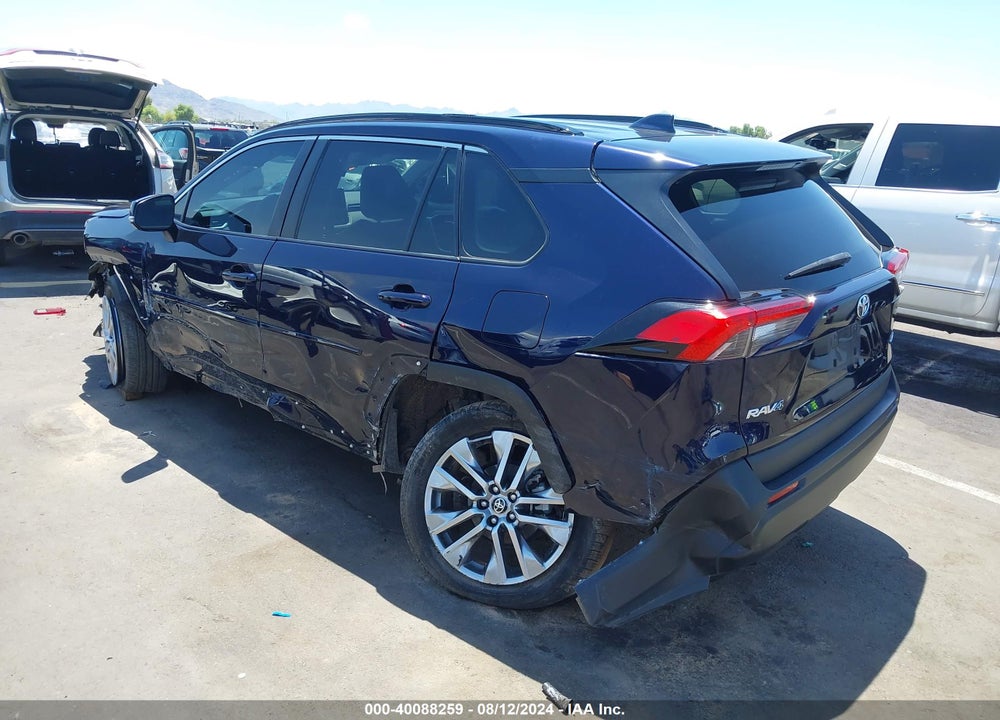 2022 TOYOTA RAV4 XLE PREMIUM VIN: 2T3C1RFV0NW199524