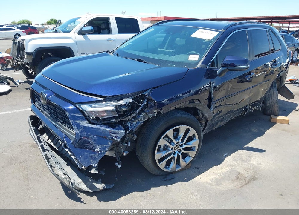 2022 TOYOTA RAV4 XLE PREMIUM VIN: 2T3C1RFV0NW199524