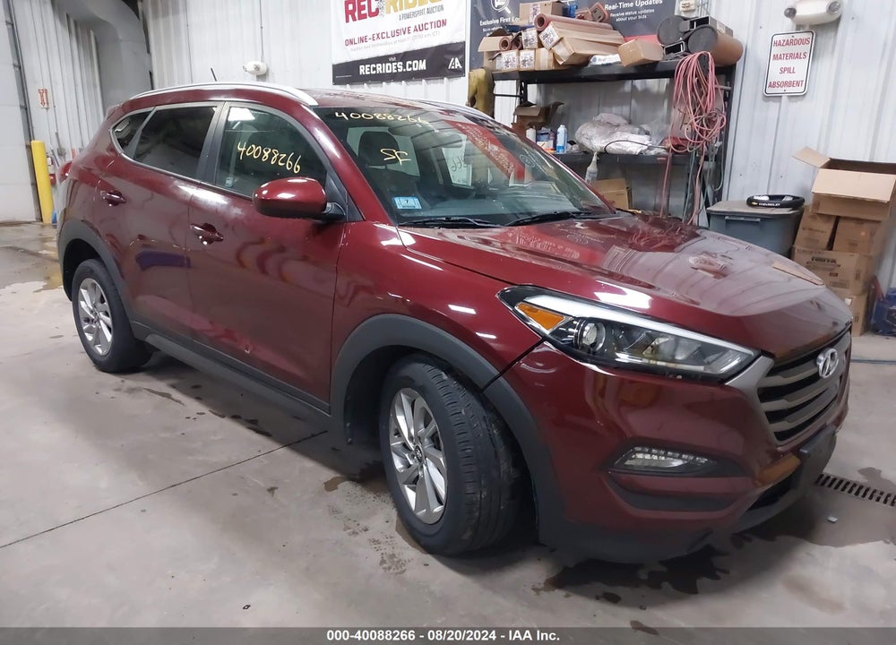 2016 HYUNDAI TUCSON SE VIN: KM8J3CA43GU145370