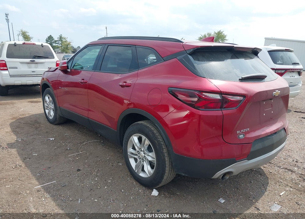 2022 CHEVROLET BLAZER FWD 2LT VIN: 3GNKBCR44NS141624