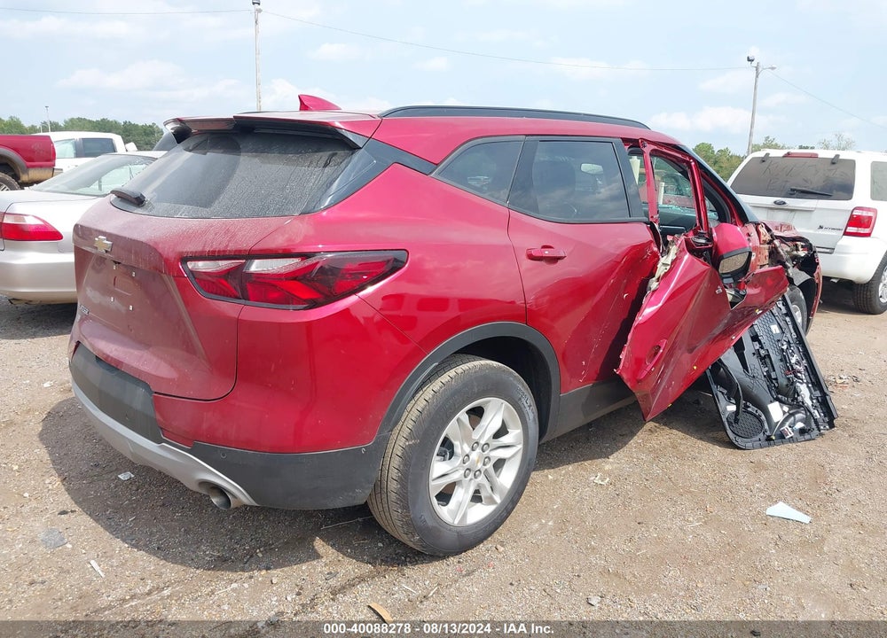 2022 CHEVROLET BLAZER FWD 2LT VIN: 3GNKBCR44NS141624
