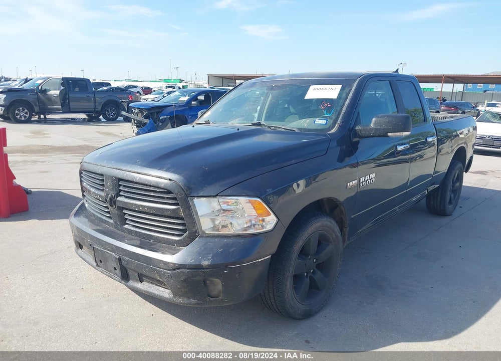 2017 RAM 1500 BIG HORN QUAD CAB 4X2 6'4 BOX VIN: 1C6RR6GT1HS768982