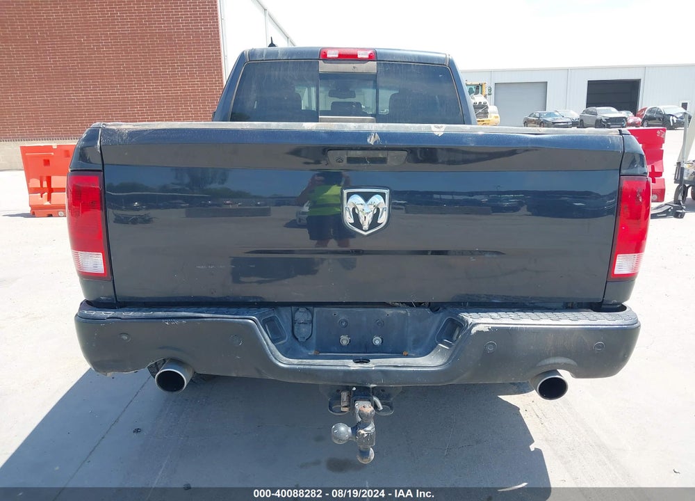 2017 RAM 1500 BIG HORN QUAD CAB 4X2 6'4 BOX VIN: 1C6RR6GT1HS768982
