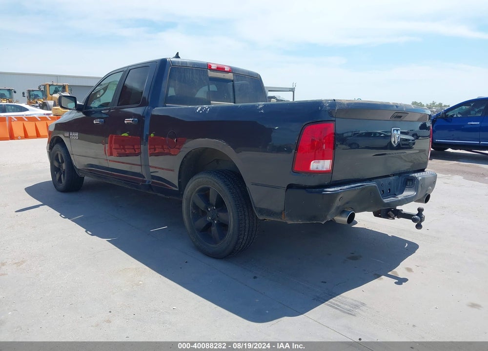 2017 RAM 1500 BIG HORN QUAD CAB 4X2 6'4 BOX VIN: 1C6RR6GT1HS768982