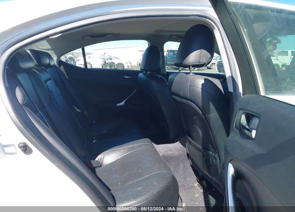 2008 LEXUS IS 250 VIN: JTHBK262X85083456